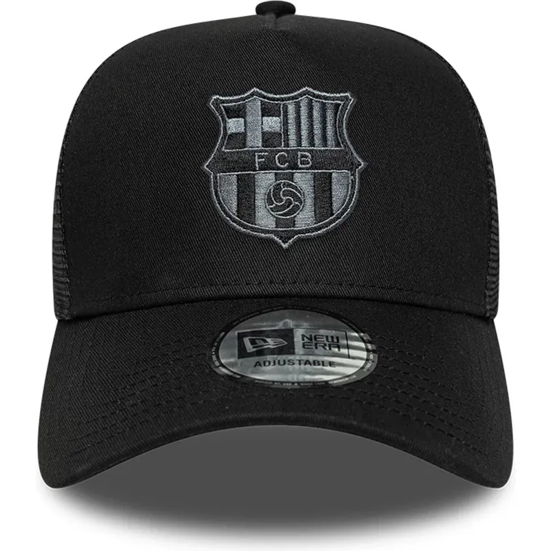 new-era-sort-fc-barcelona-laliga-a-frame-tonal-trucker-kasket