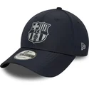 justerbar-marinebla-buet-kasket-fc-barcelona-laliga-9forty-reflective-fra-new-era