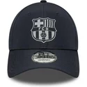 justerbar-marinebla-buet-kasket-fc-barcelona-laliga-9forty-reflective-fra-new-era