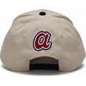 atlanta-braves-mlb-nike-rise-structured-beige-og-sort-buet-snapback-kasket