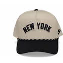 new-york-yankees-mlb-nike-rise-structured-beige-og-sort-snapback-buet-kasket