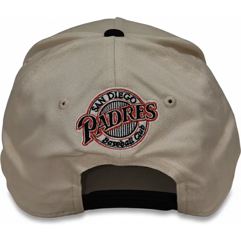 nike-san-diego-padres-mlb-rise-structured-beige-og-sort-buet-snapback-kasket