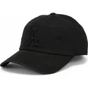 sort-justerbar-buet-kasket-med-sort-logo-los-angeles-dodgers-ballpark-fra-american-needle