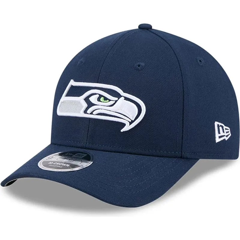 marinebla-buet-kasket-snapback-9forty-m-crown-team-fra-seattle-seahawks-nfl-fra-new-era