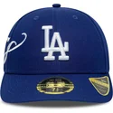 bla-buet-kasket-justerbar-59fifty-low-profile-precurved-est-script-fra-los-angeles-dodgers-mlb-fra-new-era