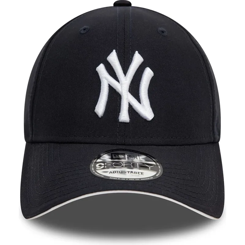 justerbar-marinebla-buet-kasket-9forty-microfibre-fra-new-york-yankees-mlb-fra-new-era