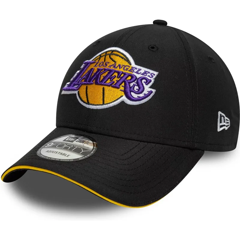 gorra-curva-negra-ajustable-9forty-microfibre-de-los-angeles-lakers-nba-de-new-era