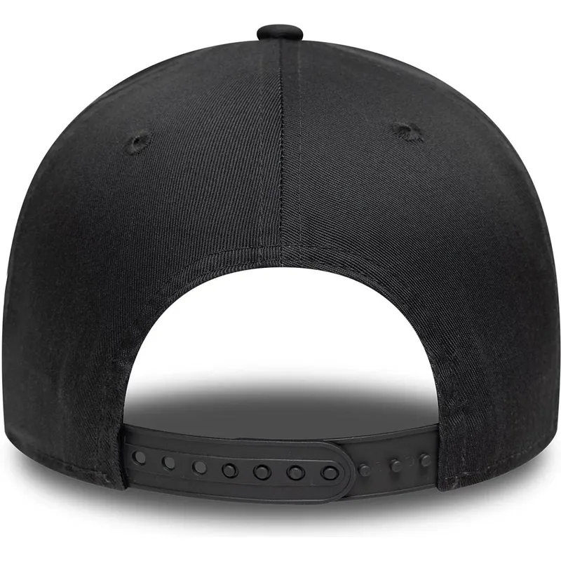 gra-curved-snapback-kasket-9forty-metallic-fra-chicago-bulls-nba-fra-new-era