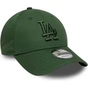 gorra-curva-verde-ajustable-con-logo-verde-9forty-league-essential-de-los-angeles-dodgers-mlb-de-new-era