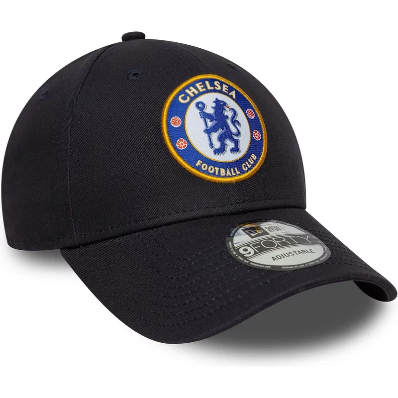 gorra-curva-azul-marino-snapback-9forty-core-de-chelsea-football-club-premier-league-de-new-era