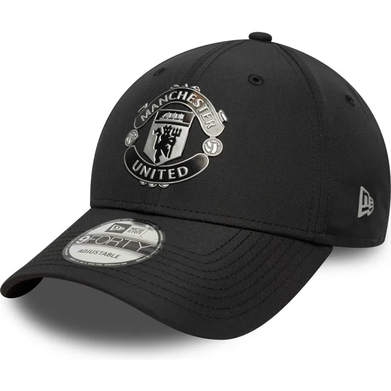 gorra-curva-negra-ajustable-9forty-reflective-de-manchester-united-football-club-premier-league-de-new-era