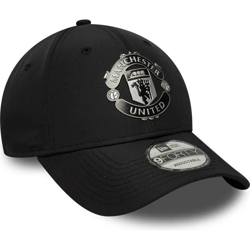 gorra-curva-negra-ajustable-9forty-reflective-de-manchester-united-football-club-premier-league-de-new-era