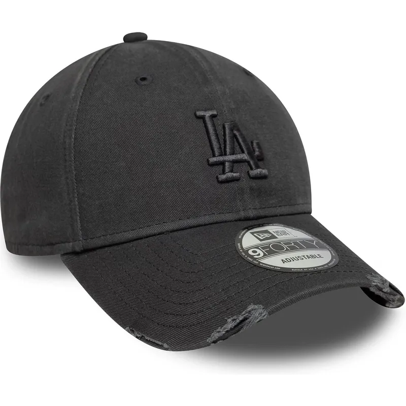 gorra-curva-gris-ajustable-con-logo-gris-9forty-wash-distress-de-los-angeles-dodgers-mlb-de-new-era
