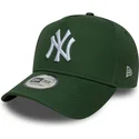 gron-curved-snapback-kasket-9forty-e-frame-league-essential-fra-new-york-yankees-mlb-fra-new-era