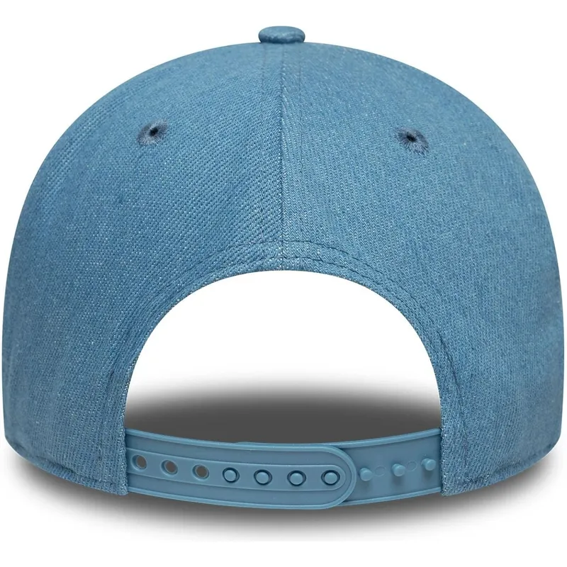 bla-buet-snapback-kasket-9forty-m-crown-denim-fra-valentino-rossi-vr46-motogp-fra-new-era