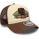 brun-trucker-kasket-9forty-m-crown-graphic-fra-new-era
