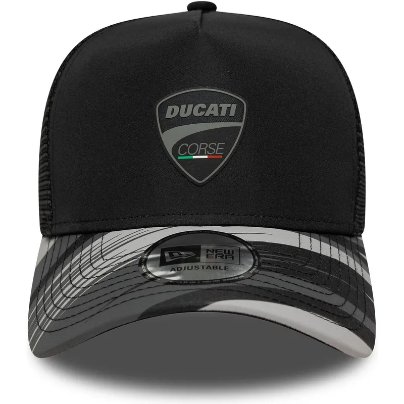 sort-trucker-kasket-e-frame-print-fra-ducati-motor-motogp-fra-new-era