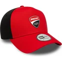 gorra-curva-roja-snapback-9forty-e-frame-de-ducati-motor-motogp-de-new-era