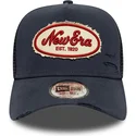 marinebla-trucker-kasket-a-frame-oval-canvas-distress-fra-new-era