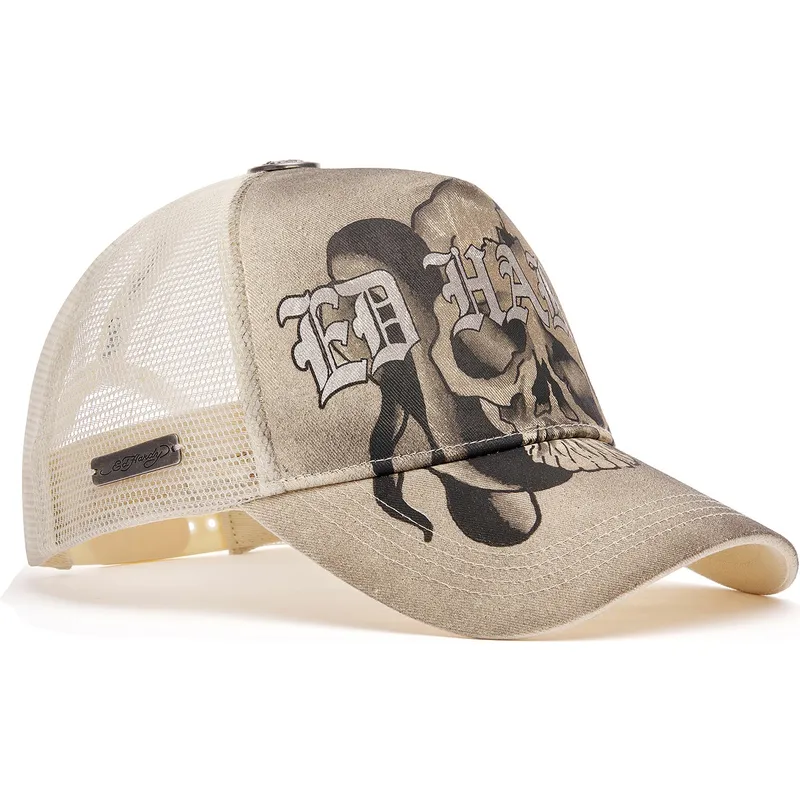 beige-trucker-kasket-gothic-skull-graphic-fra-ed-hardy