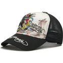 hvid-og-sort-trucker-kasket-tattoo-eagle-graphic-fra-ed-hardy