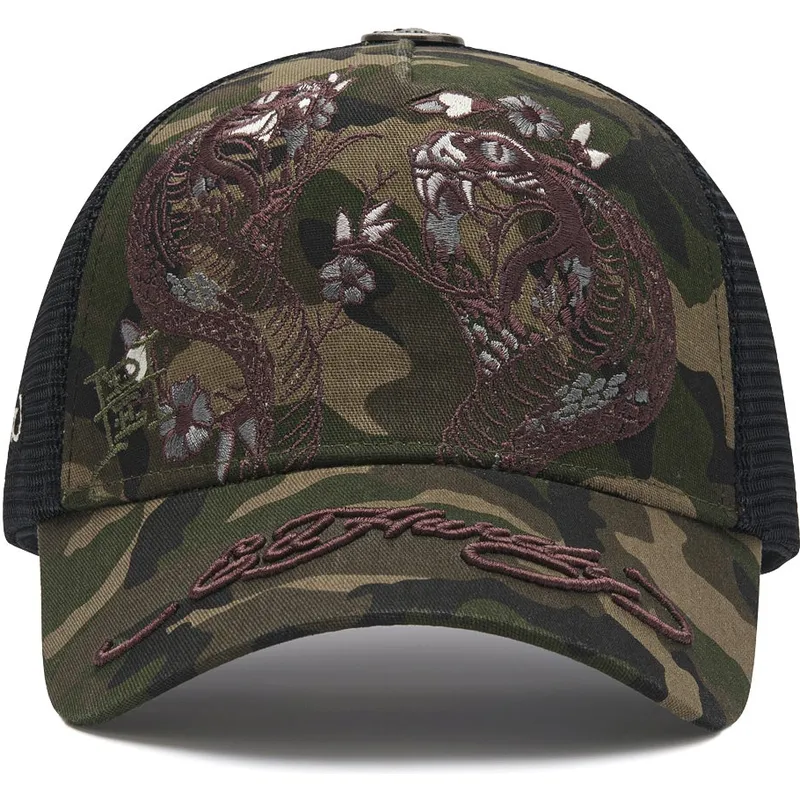 trucker-kasket-camouflage-2-snakes-fra-ed-hardy