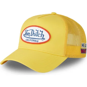 Gul trucker-kasket POLY11 fra Von Dutch