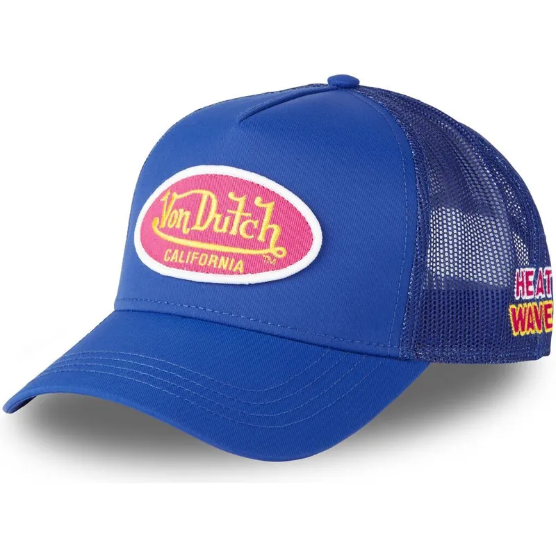 bla-trucker-kasket-poly12-fra-von-dutch