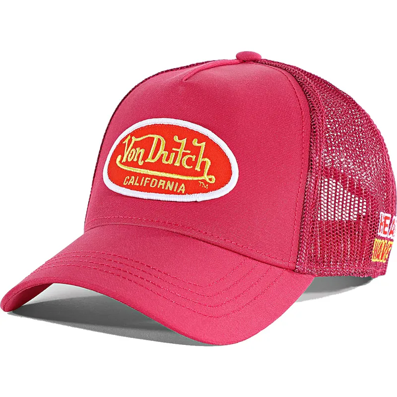 lyserod-trucker-kasket-poly13-fra-von-dutch