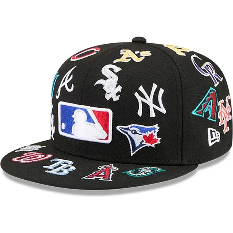 sort-fitted-59fifty-all-over-mlb-kasket-fra-new-era