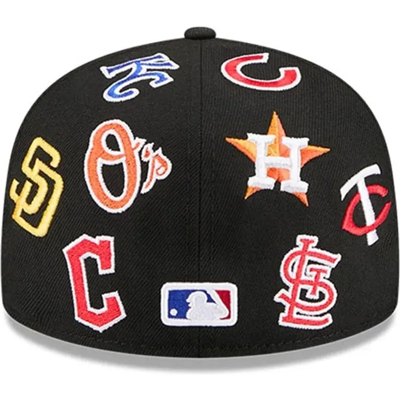sort-fitted-59fifty-all-over-mlb-kasket-fra-new-era