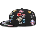 gorra-plana-negra-ajustada-59fifty-all-over-de-nhl-de-new-era