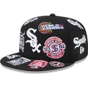 sort-fitted-59fifty-kasket-med-all-over-logos-fra-chicago-white-sox-mlb-fra-new-era
