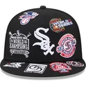 sort-fitted-59fifty-kasket-med-all-over-logos-fra-chicago-white-sox-mlb-fra-new-era