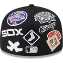 sort-fitted-59fifty-kasket-med-all-over-logos-fra-chicago-white-sox-mlb-fra-new-era