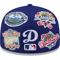 flad-bla-fitted-59fifty-all-over-logos-kasket-fra-los-angeles-dodgers-mlb-af-new-era
