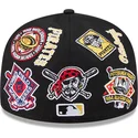 gorra-plana-negra-ajustada-59fifty-all-over-de-pittsburgh-pirates-mlb-de-new-era