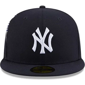 Flad marineblå tilpasset 59FIFTY Hidden Hit kasket fra New York Yankees MLB af New Era