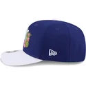 bla-og-hvid-buet-kasket-snapback-9seventy-stretch-snap-flower-fra-los-angeles-dodgers-mlb-fra-new-era