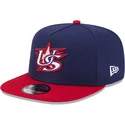 flad-kasket-marinebla-og-rod-snapback-9fifty-a-frame-usa-2026-world-baseball-classic-fra-new-era