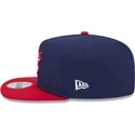 flad-kasket-marinebla-og-rod-snapback-9fifty-a-frame-usa-2026-world-baseball-classic-fra-new-era