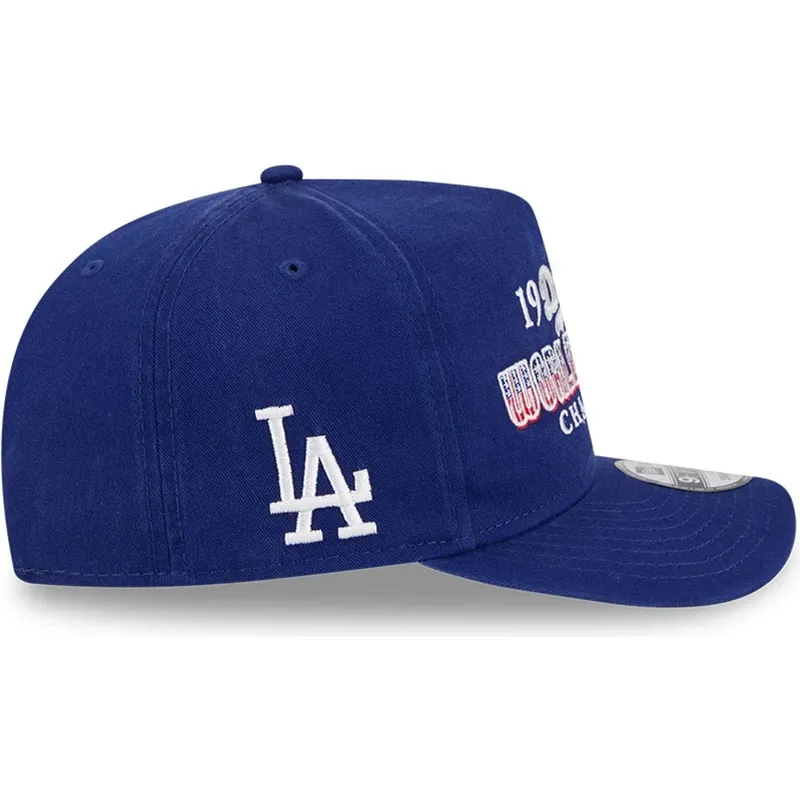 bla-kurvet-snapback-kasket-9fifty-a-frame-historic-fra-los-angeles-dodgers-mlb-fra-new-era
