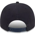 flad-marinebla-snapback-kasket-9fifty-a-frame-historic-fra-new-york-yankees-mlb-fra-new-era