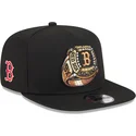 sort-flad-snapback-9fifty-a-frame-ring-kasket-fra-boston-red-sox-mlb-af-new-era