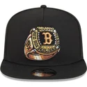 sort-flad-snapback-9fifty-a-frame-ring-kasket-fra-boston-red-sox-mlb-af-new-era