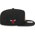 sort-flad-snapback-9fifty-a-frame-ring-kasket-fra-chicago-bulls-nba-af-new-era