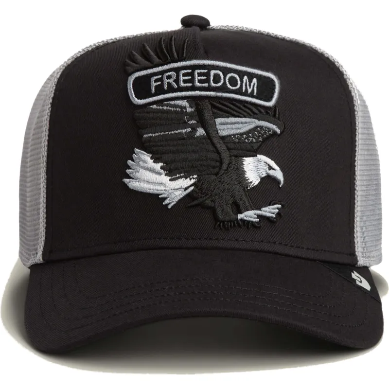 goorin-bros-sort-trucker-kasket-med-orn-classic-rocker-freedom-the-farm