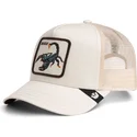 beige-trucker-kasket-skorpion-deadly-scorpion-the-farm-fra-goorin-bros