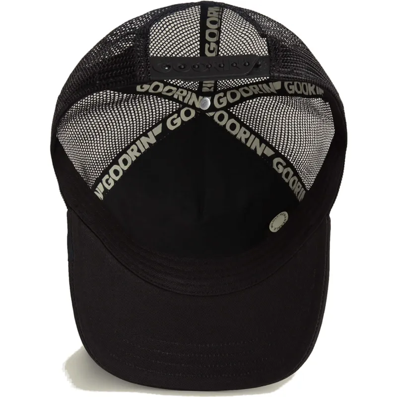 gorra-trucker-blanca-y-negra-serpiente-outlaw-the-farm-de-goorin-bros