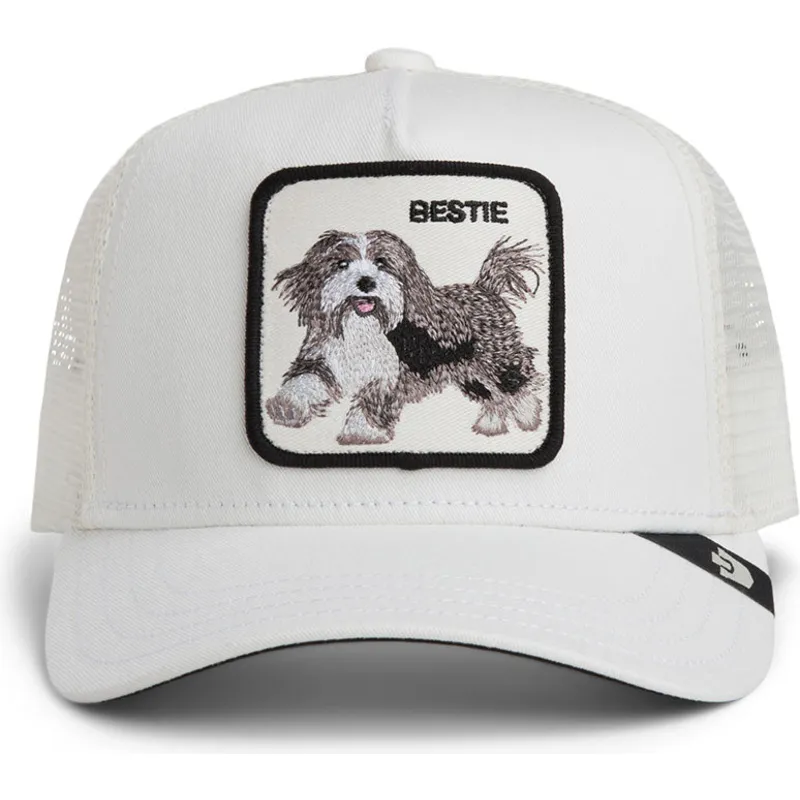 gorra-trucker-blanca-perro-bestie-the-farm-de-goorin-bros